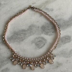 Pink and Gold Necklace from LOFT